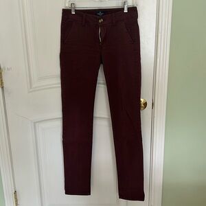 Maroon American Eagle Pants